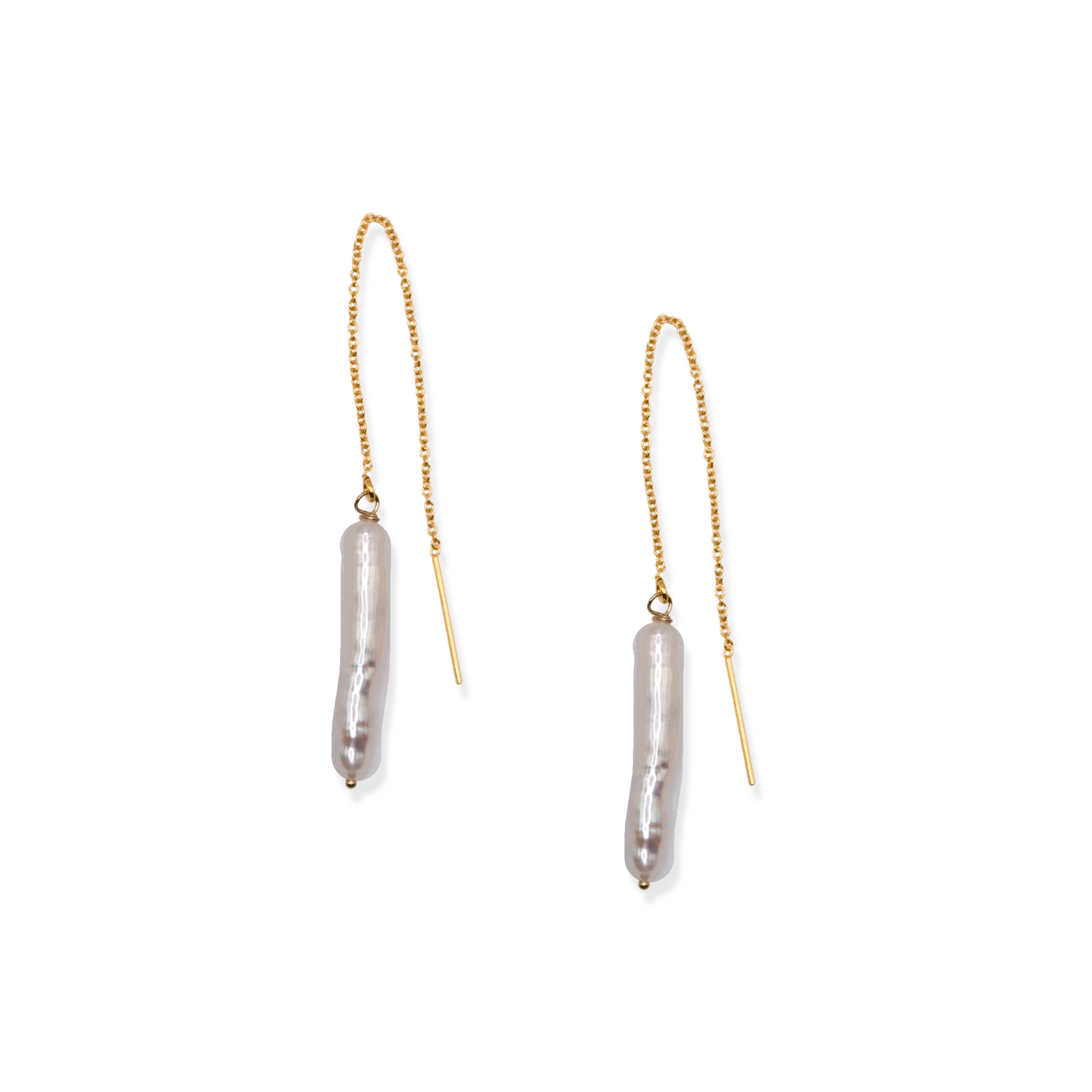 Women’s Freshwater Pearl Threader Earrings Daniela Janette