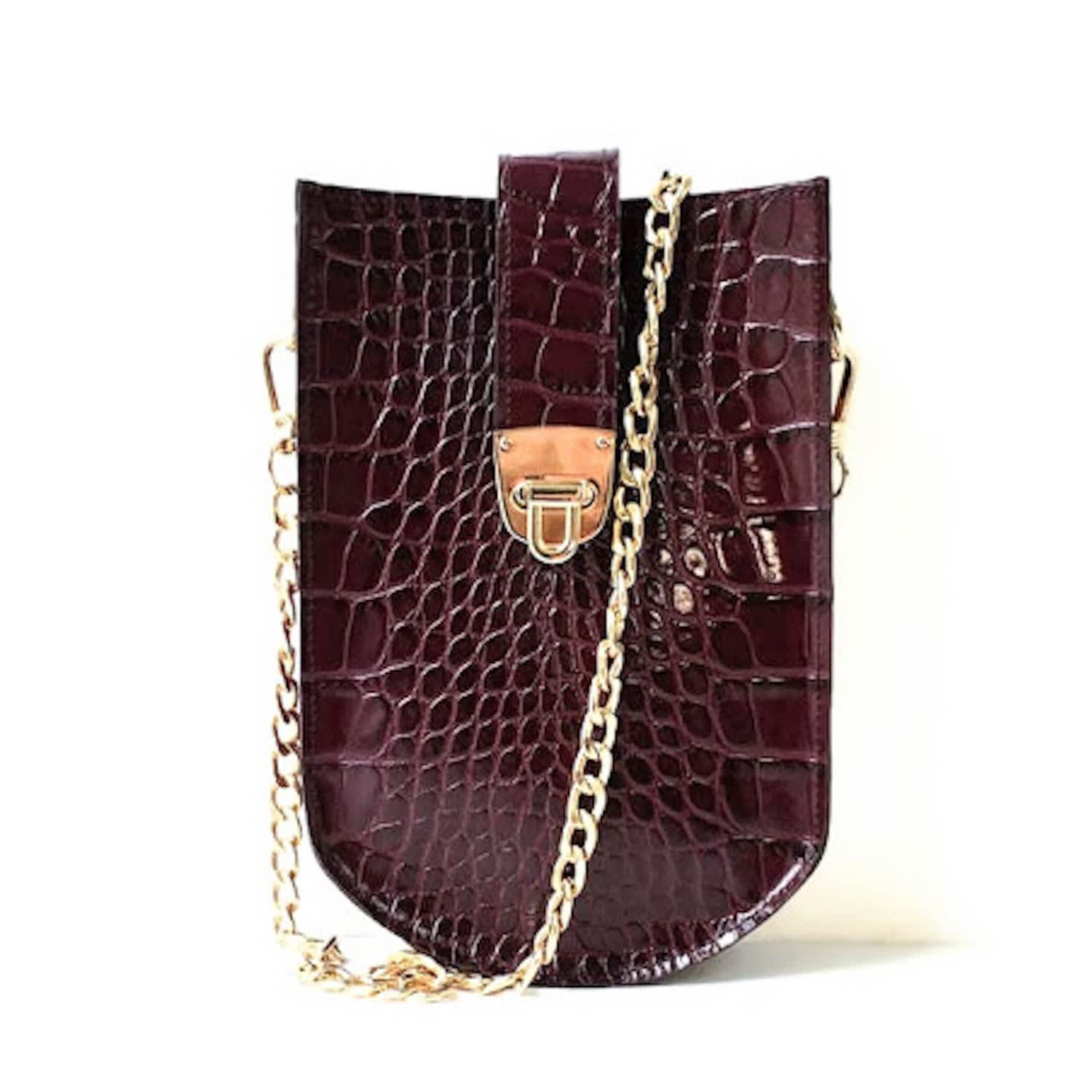 plum handbags