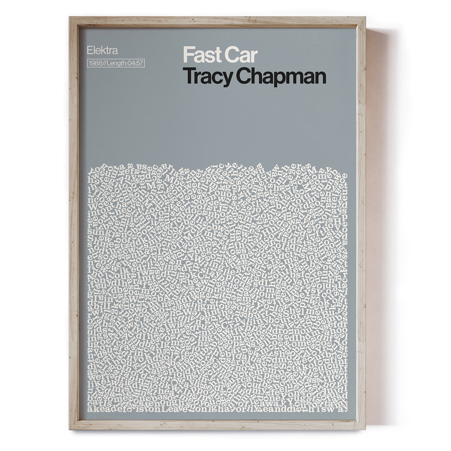 Reign & Hail Fast Car - Tracy Chapman - Multicolour, Neutrals