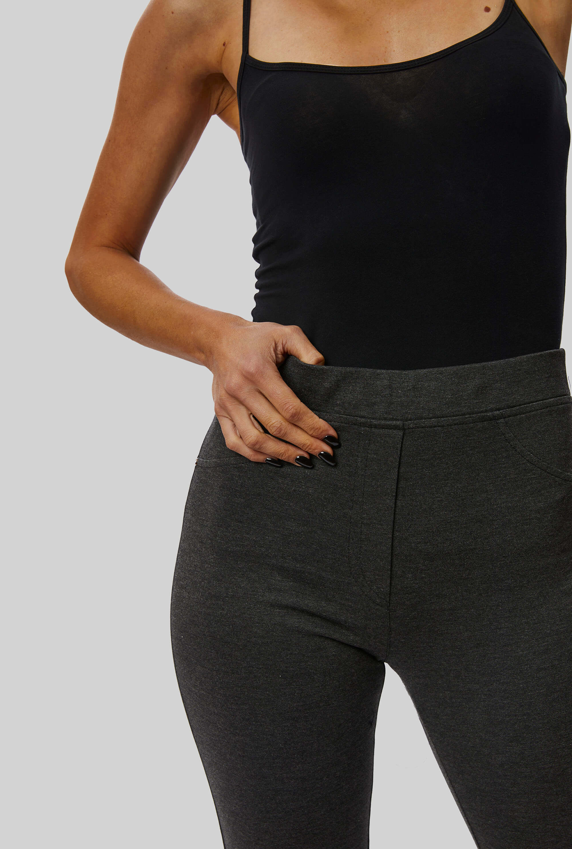 grey cigarette pants James Lakeland Cigarette Women Trousers