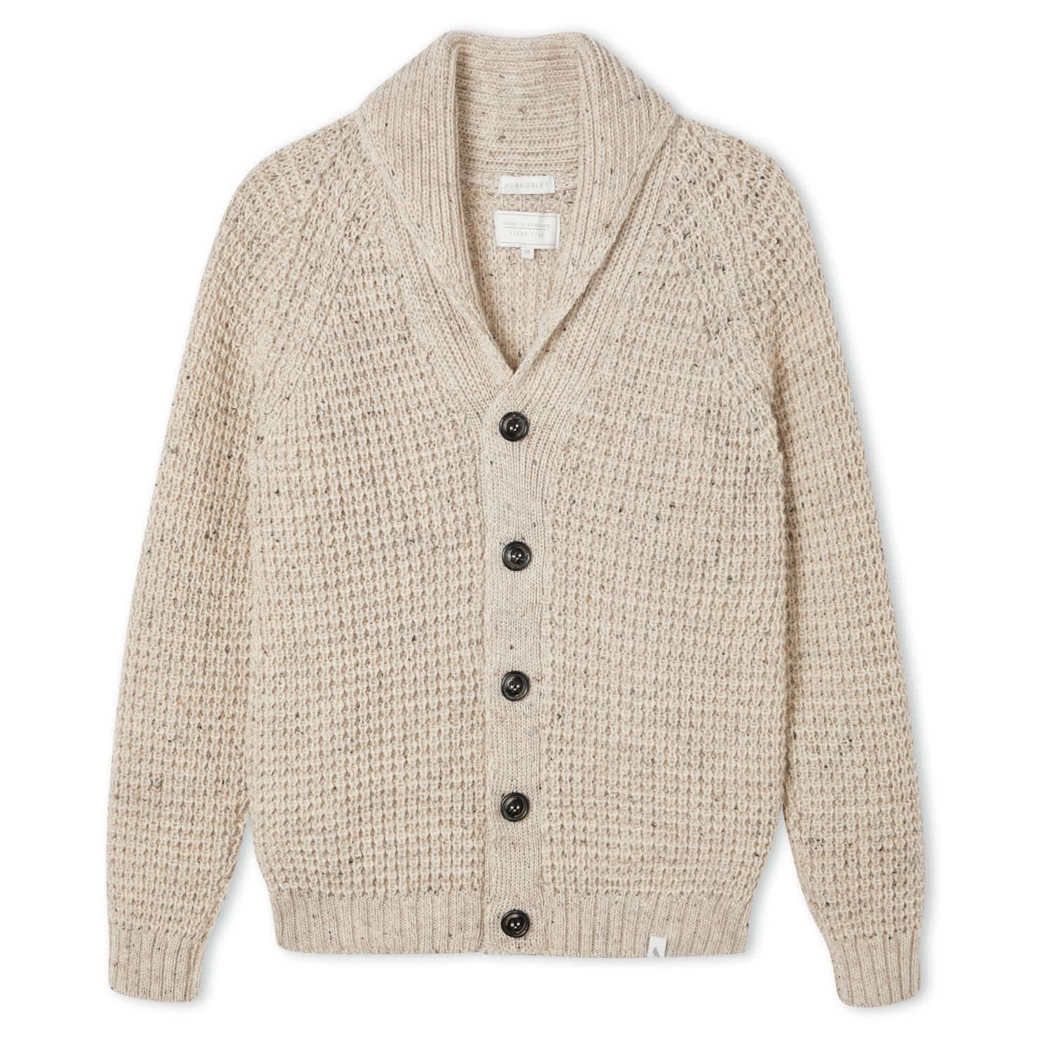 popcorn sleeve cardigan