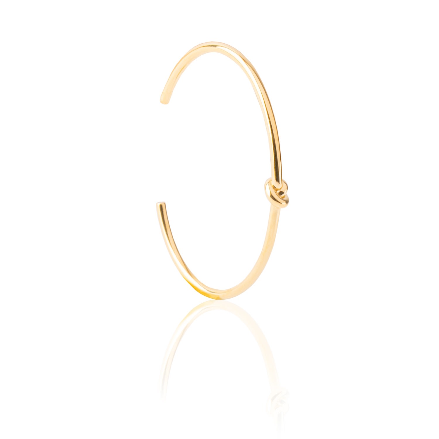 Women’s 18K Gold Vermeil Knot Bracelet Inês Santos