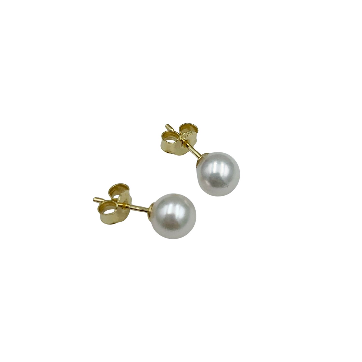 Arntz Women's White Akoya Pearl Earrings L In White