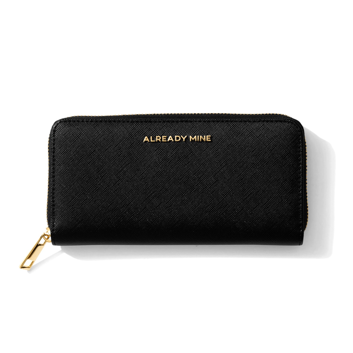 Already Mine Ny Women's Manifesting Wallet Onyx Black  Attract Power & Protected Wealth