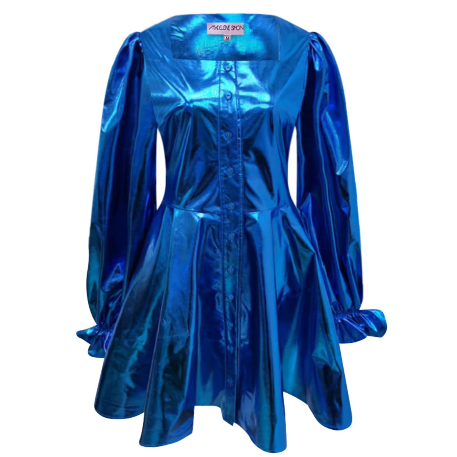 Women’s Hanukkah Stargazer Metallic Blue Small Madeleine Simon Studio