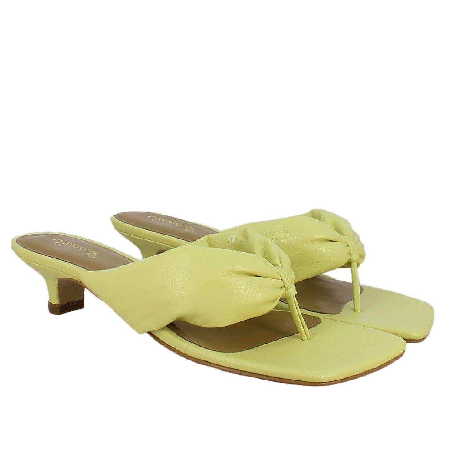 Women’s Yellow / Orange Amorina Yellow Sandals 7 Uk Saint G