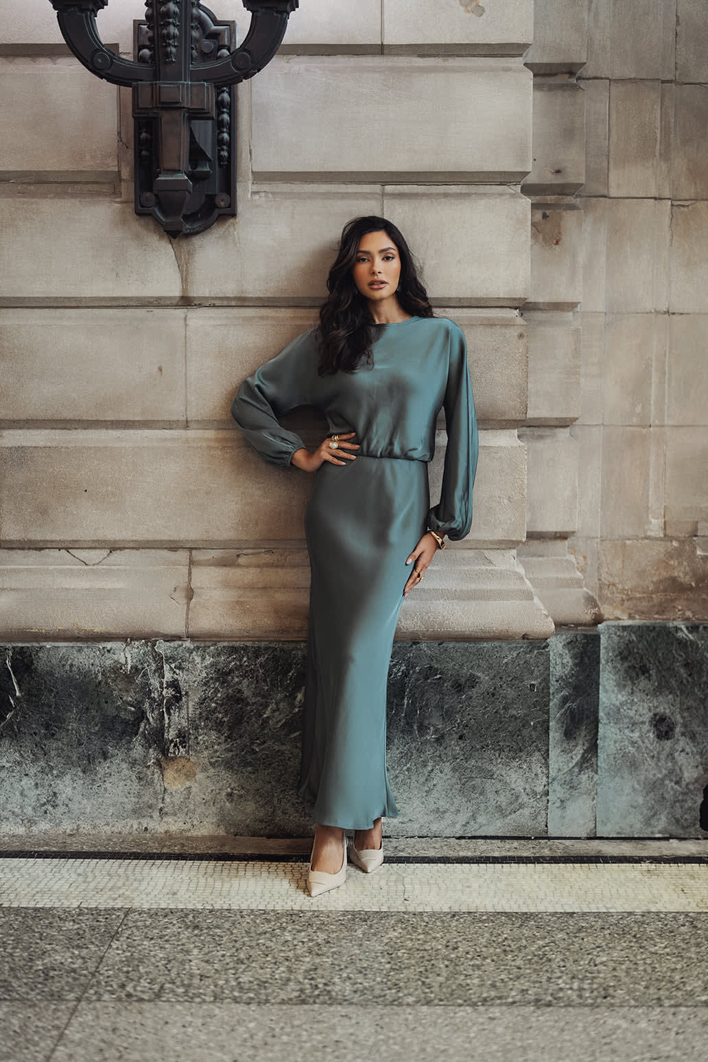 【新品】Ted Baker Balloon Sleeve Maxi Dress TED BAKER Arimza Puff Sleeve Maxi Dress | endource