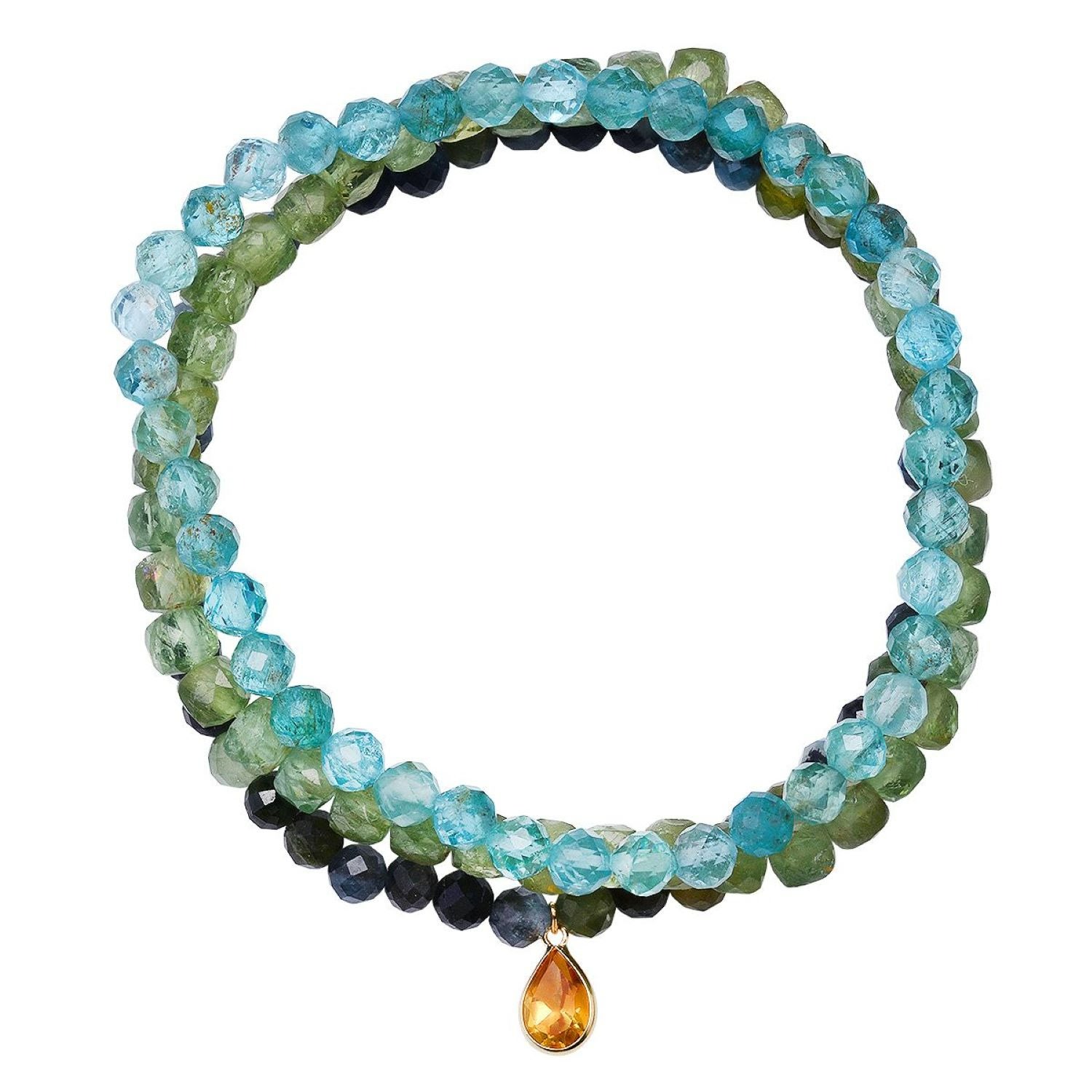 Soul Journey Jewelry Women's Blue Ocean Waves Bracelets