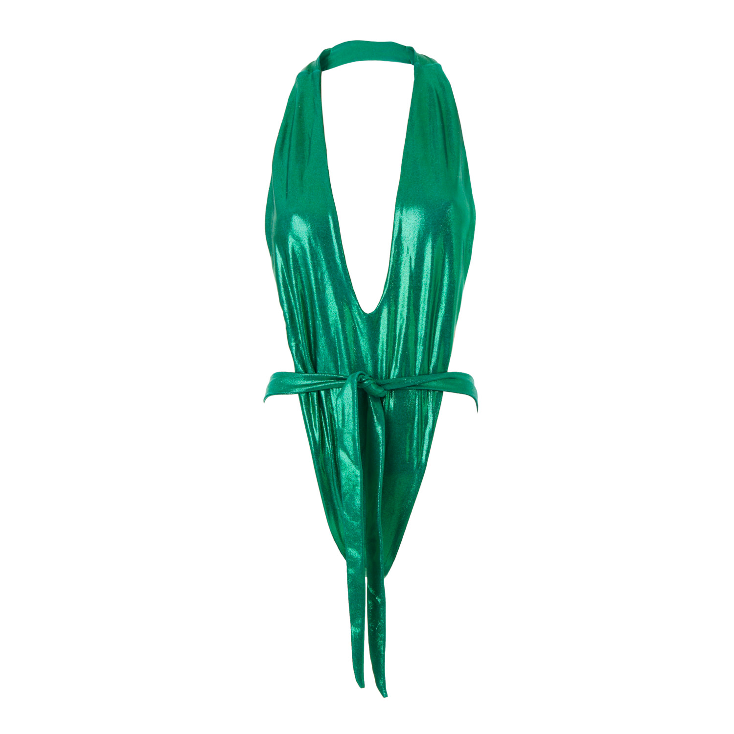 Siren Swimwear Women's Green Siren Katarina Halter Emerald Swimsuit In Green