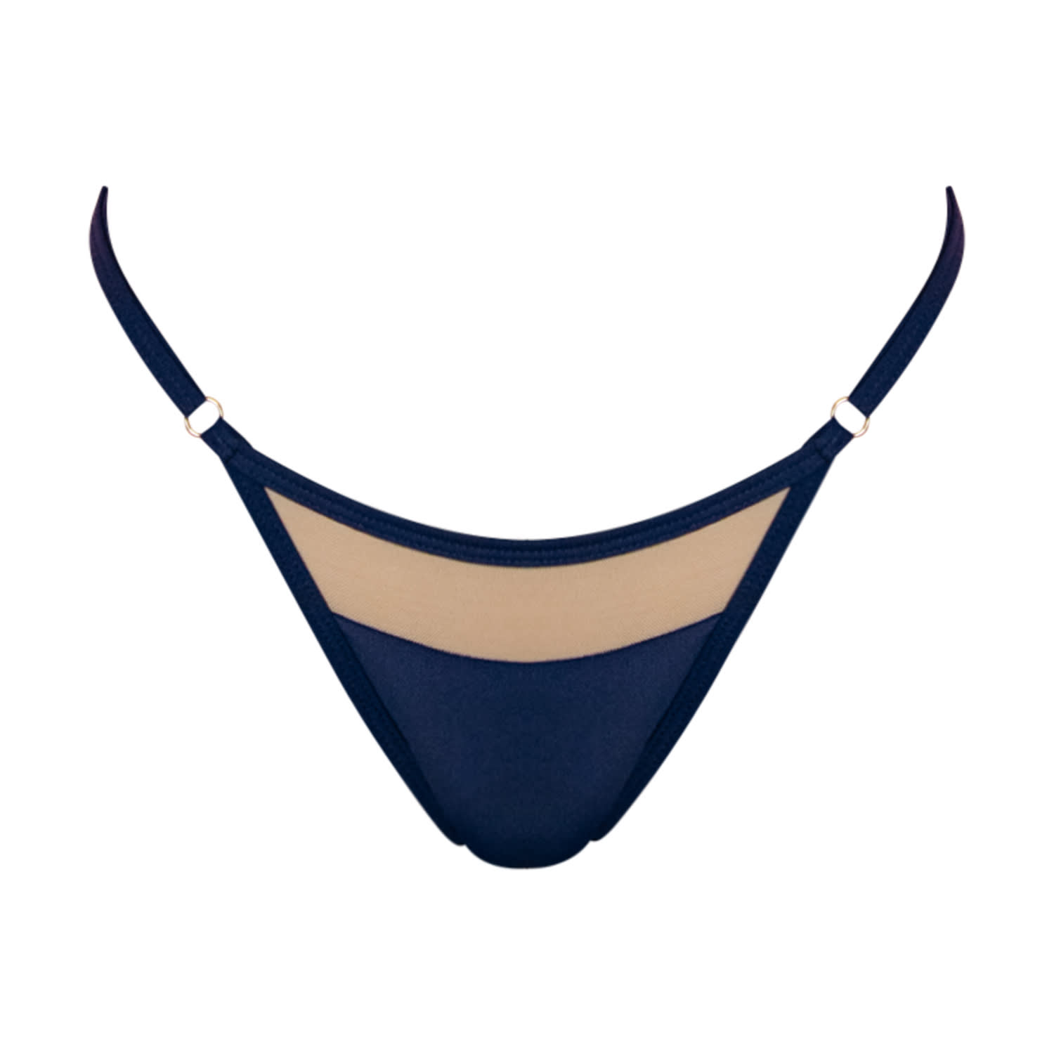 Ivy Swimwear Women's Blue Bianca In Navy Lace Bottoms