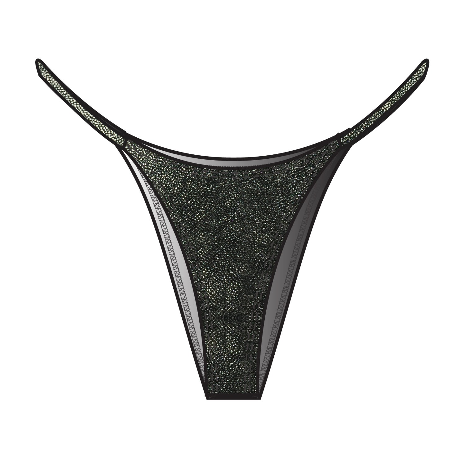 Minimale Animale Women's Vita Brief Bikini Bottom - Chrome Silver In Silver