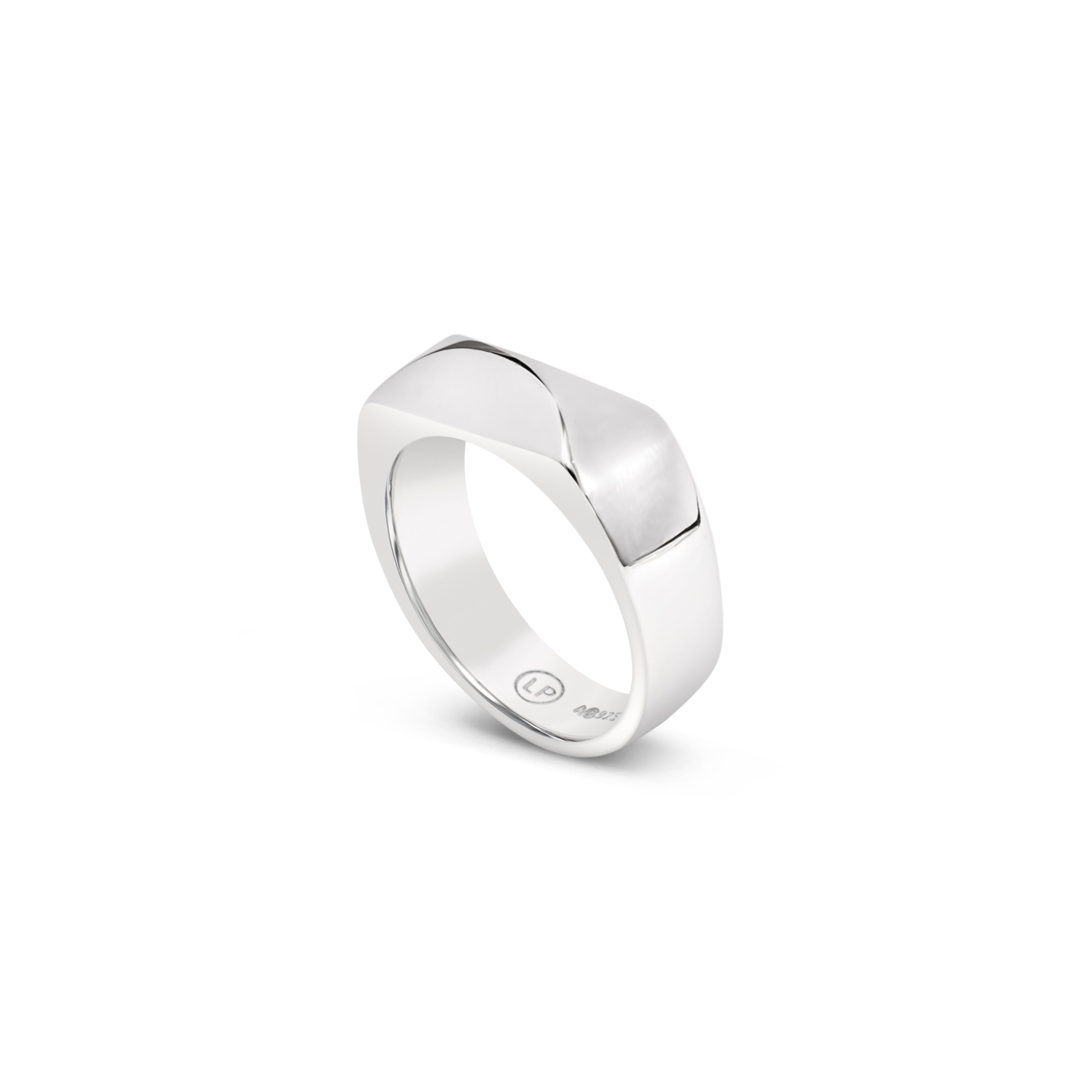 Loupn Men's Troublemaker Ring - Sterling Silver In Silver