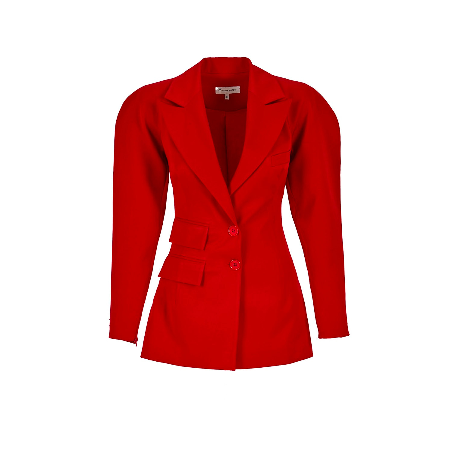 Women's Capella Red Blazer | Small | Yelda Alatekin