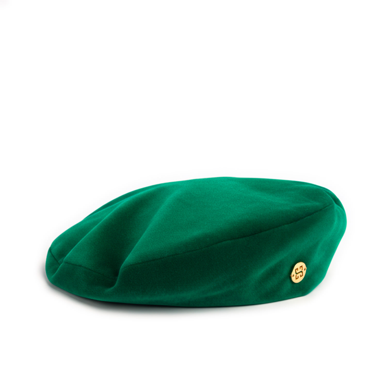 Sibi Hats Women's Audrey - Green Velvet Beret Hat In Green