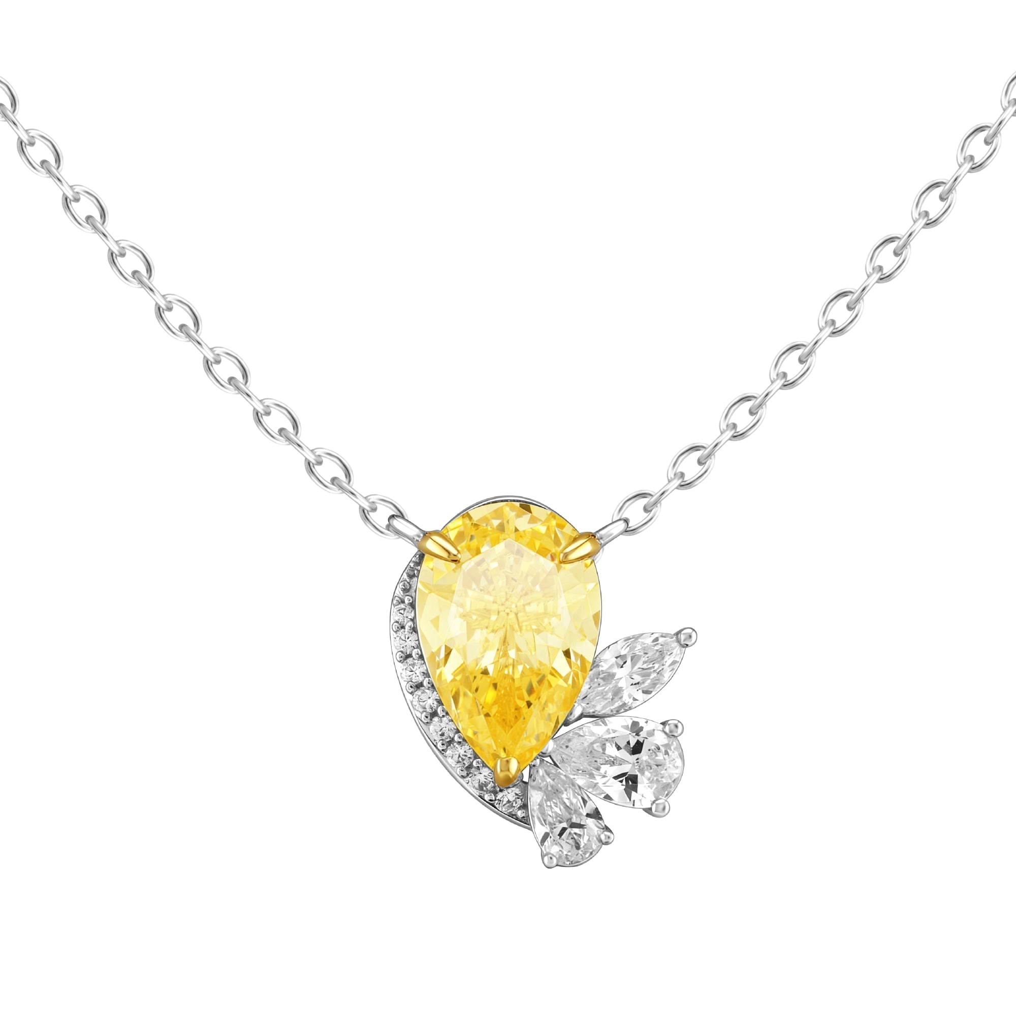 Artē Madrid Women's Yellow Casa Real Gracia Necklace