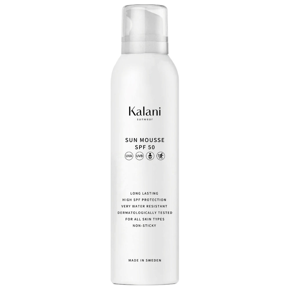 Kalani Sunwear White  Sun Mousse Spf 50 In White