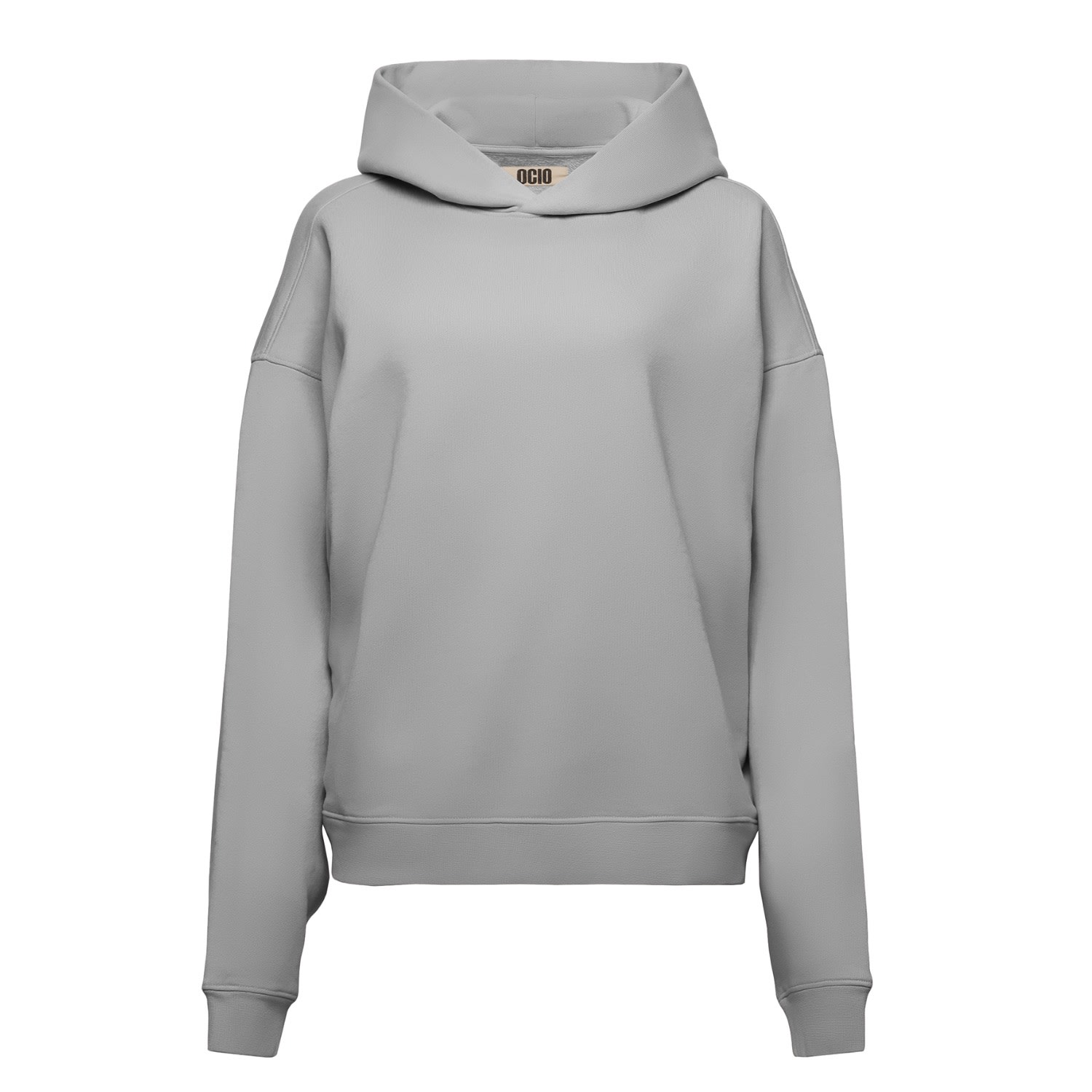Ocio Leisurewear Neutrals / Grey Women's Oversized Hoodie In Ash In Grey