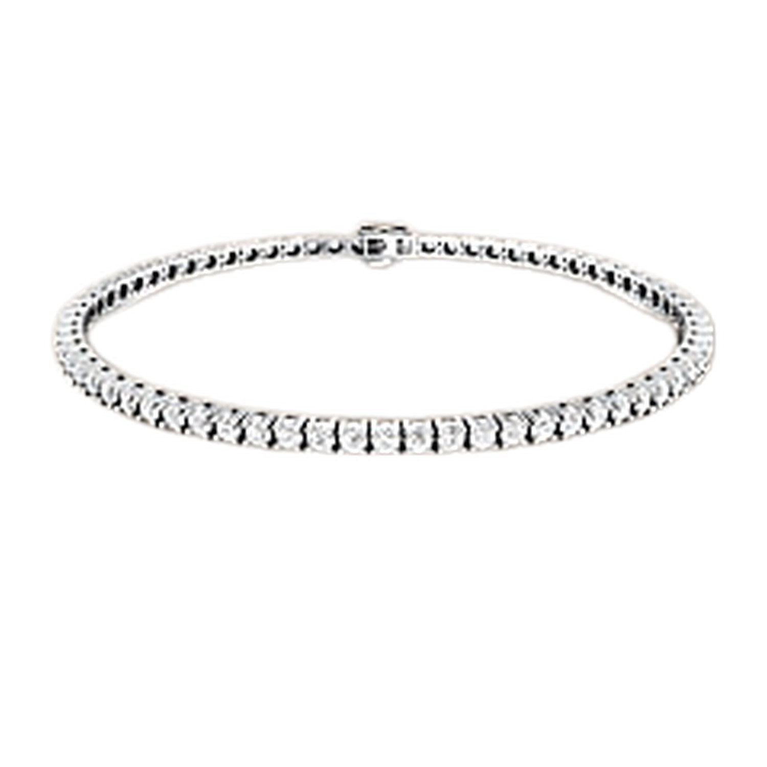 Women’s White Gold Diamond Tennis Bracelet Cervin Blanc