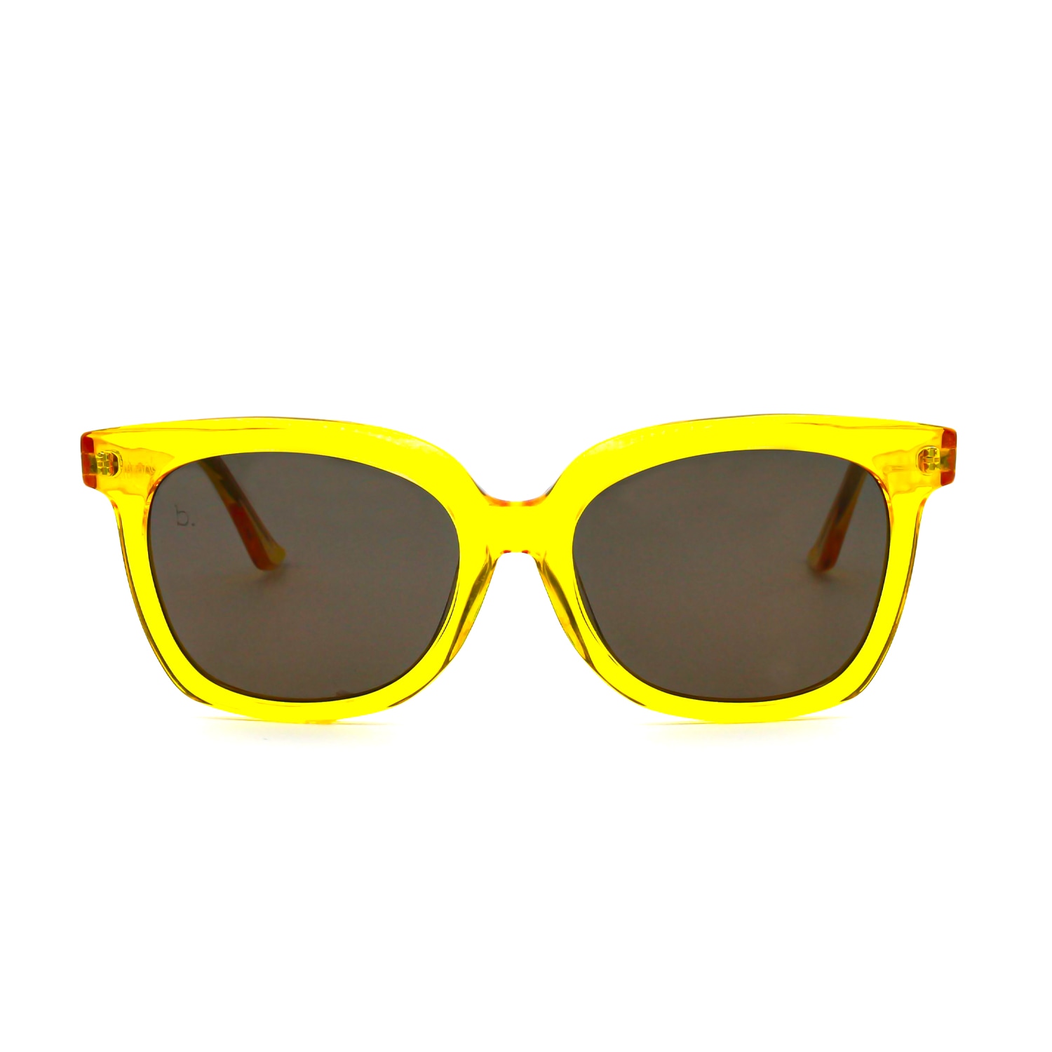 Women’s Yellow / Orange The Charleston Sunglasses In Crystal Yellow One Size Brook Eyewear