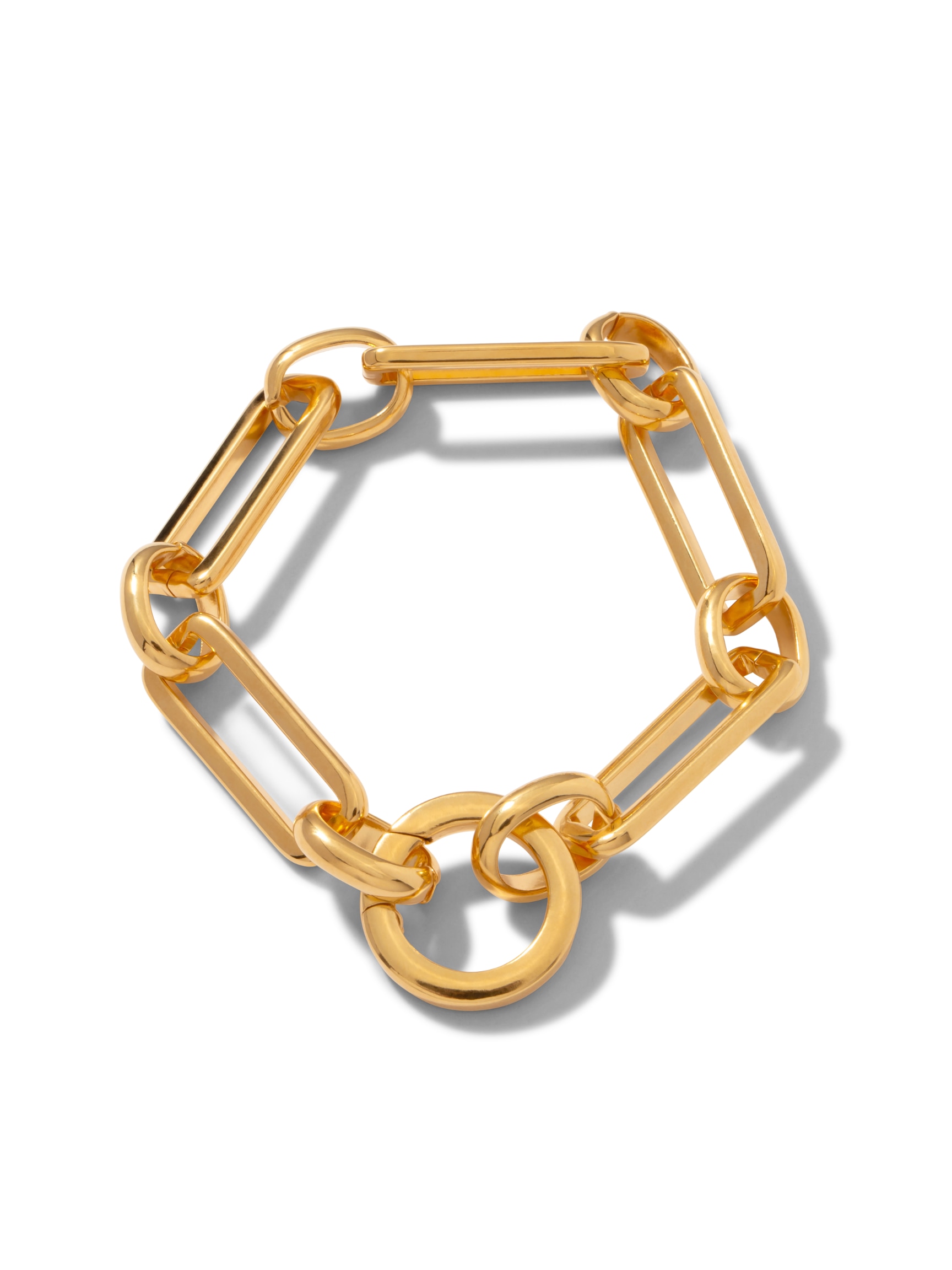 Jaredjamin Women's Gold Bravura Link Chain Bracelet