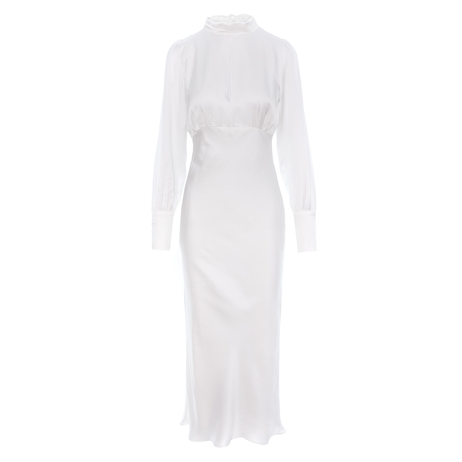 Framboise Women's Wendy White Dress With Bare Back In White