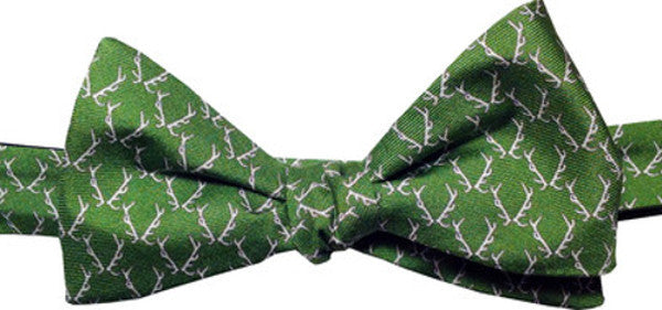 Men’s Buckwild Green Bow Tie One Size Lazyjack Press