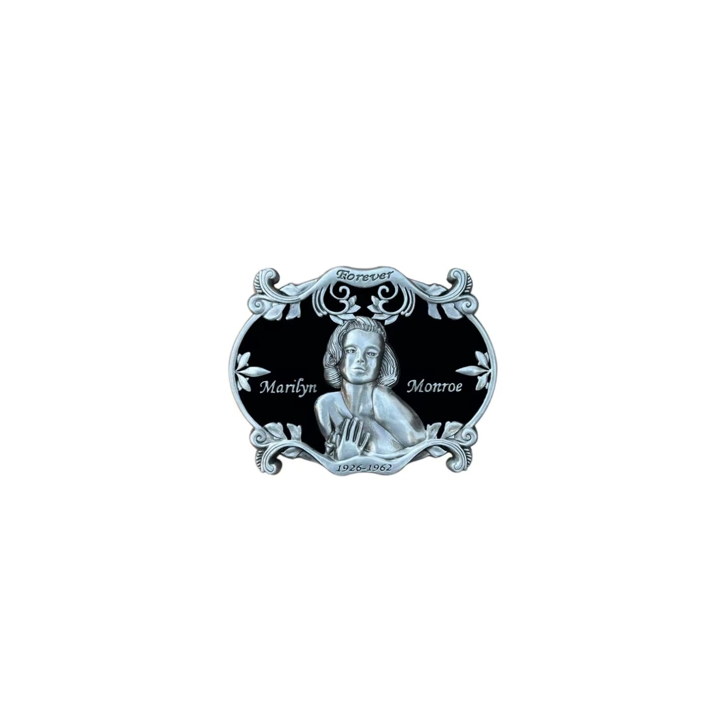 Madeleine Simon Studio Women's Silver Marilyn Forever Belt Buckle In Silver
