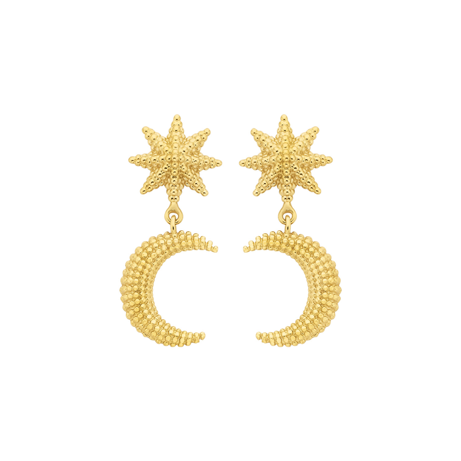 Zoe And Morgan Women's Moonlight Earrings Gold