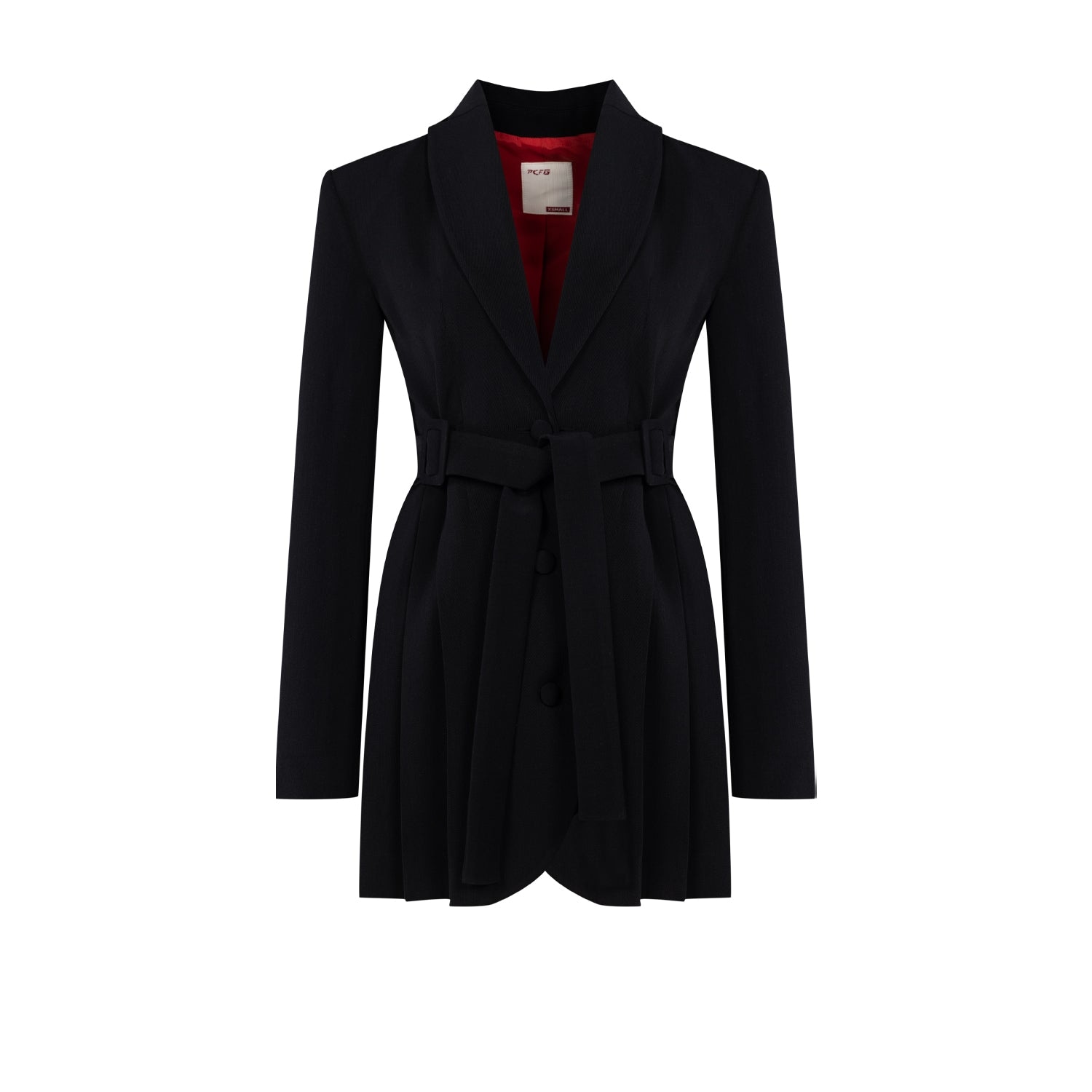 Pcfg Women's Your Itch Jacket Dress - Jet Black In Black