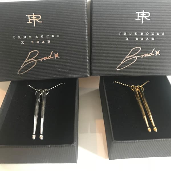 True Rocks Sterling Silver Signature Drumstick Pendants In Drumstick
