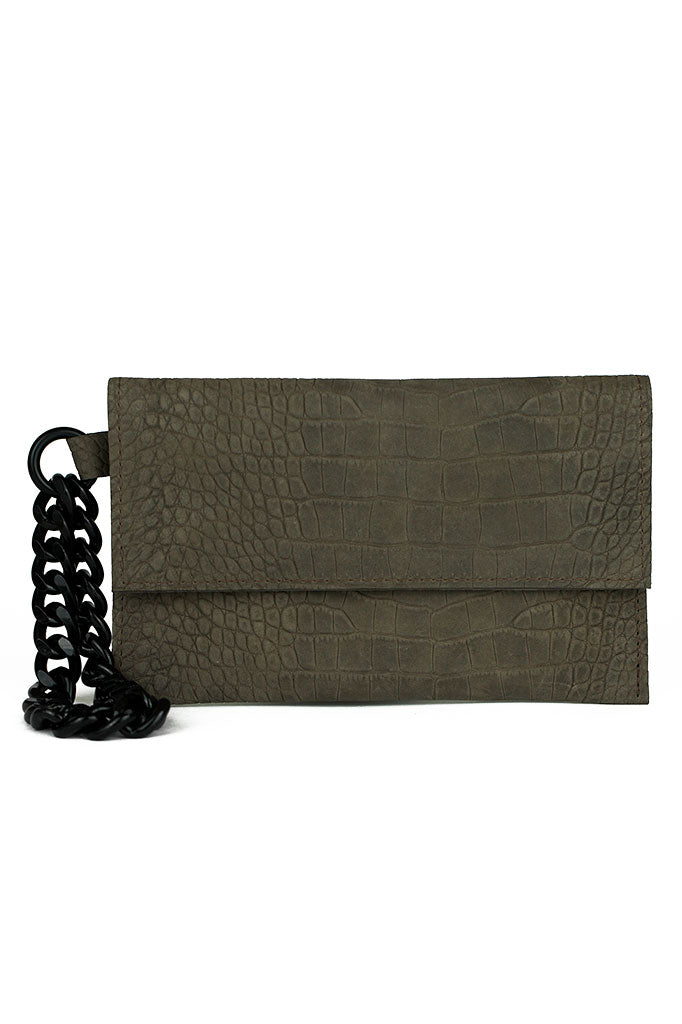 Women’s Ida Wristlet - Sepia & Black One Size Sister Epic