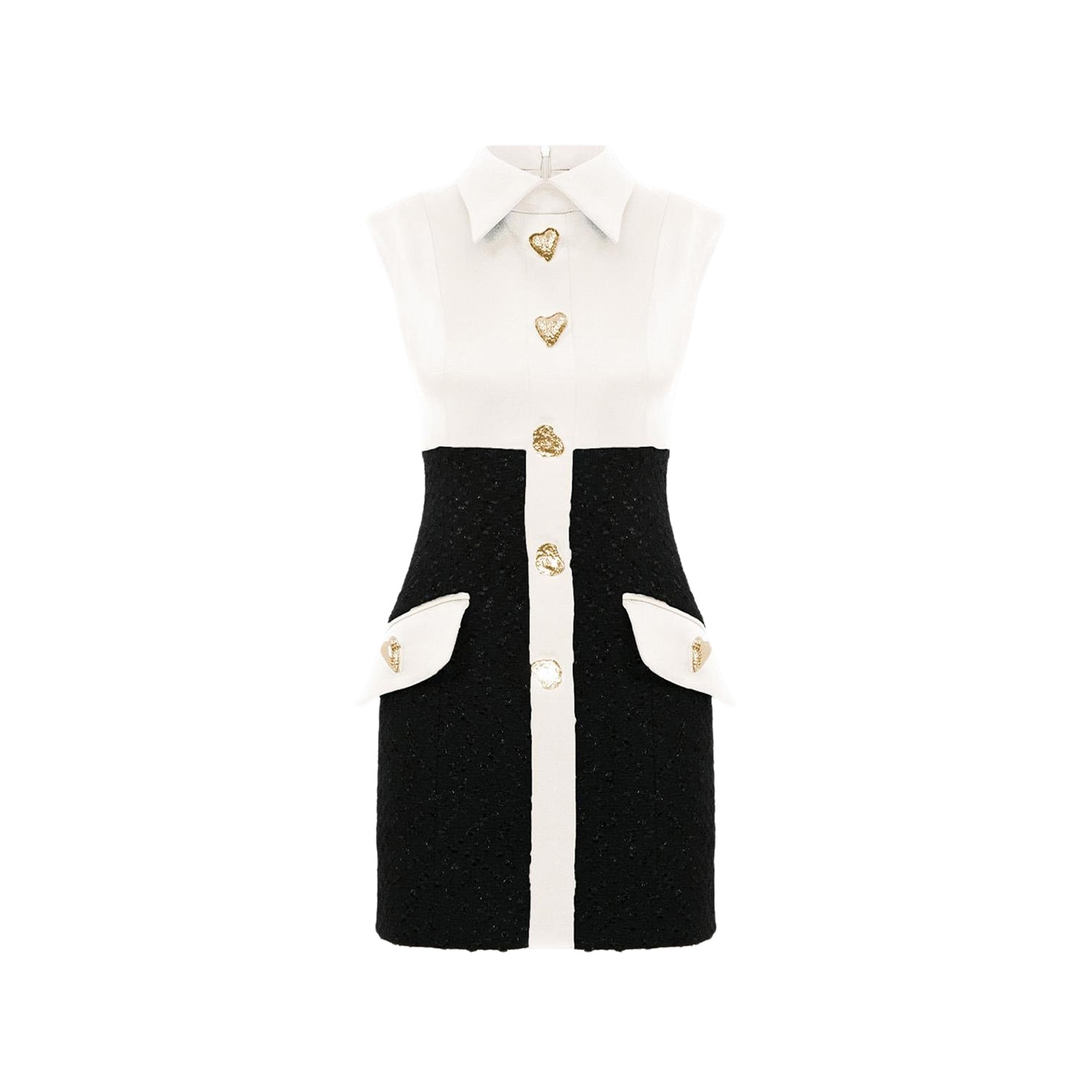 Ilvi Black / White Otylia Ecru Women's Dress In Black/white
