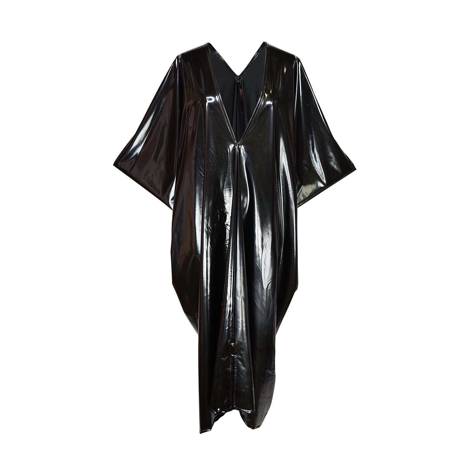 Jennafer Grace Women's Black Gloss Caftan In Black