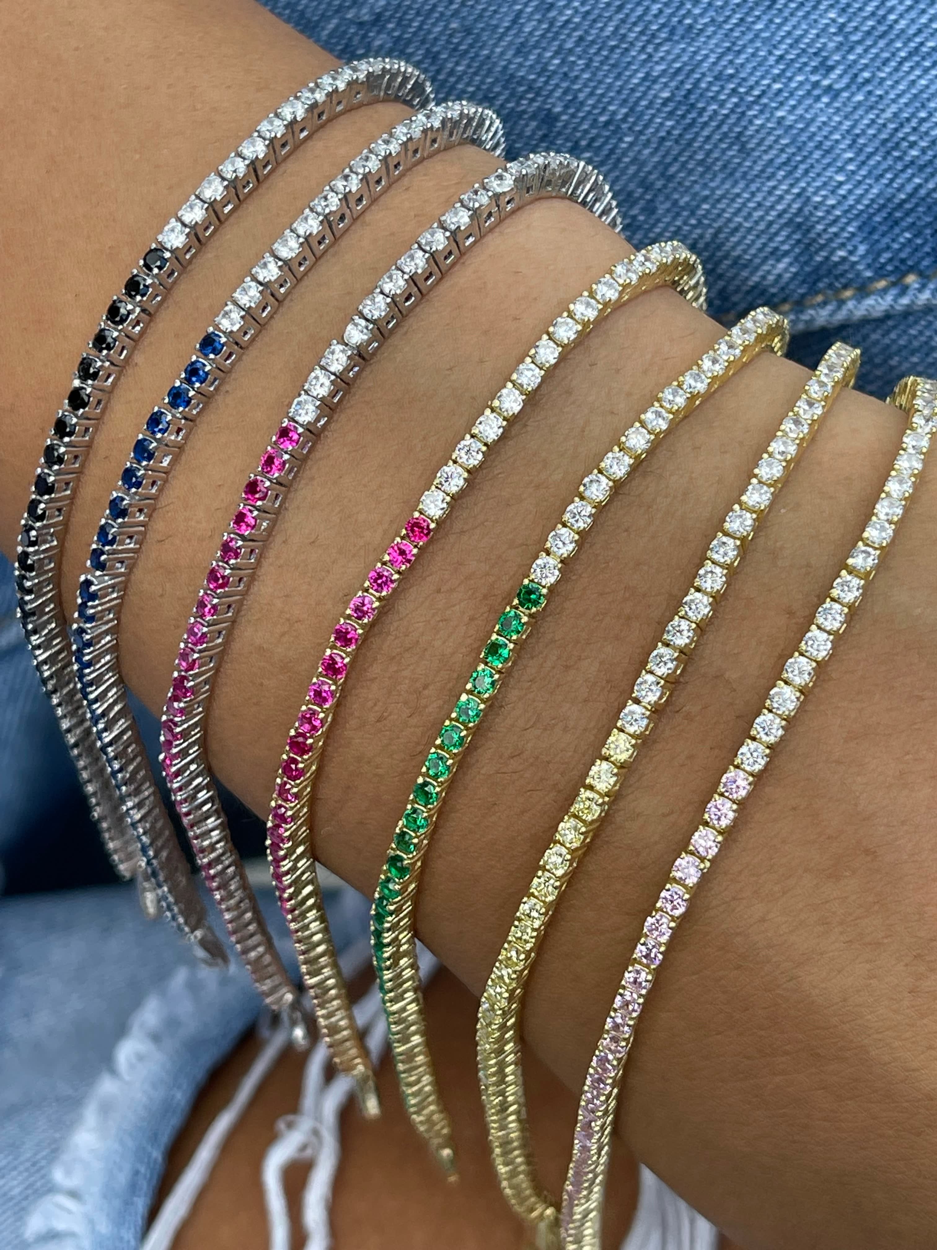 Half tennis bracelet store