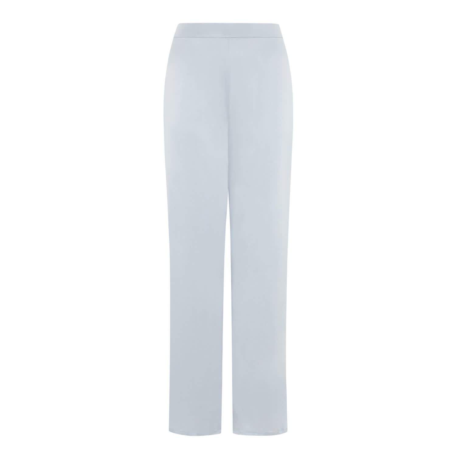 silver cigarette trousers