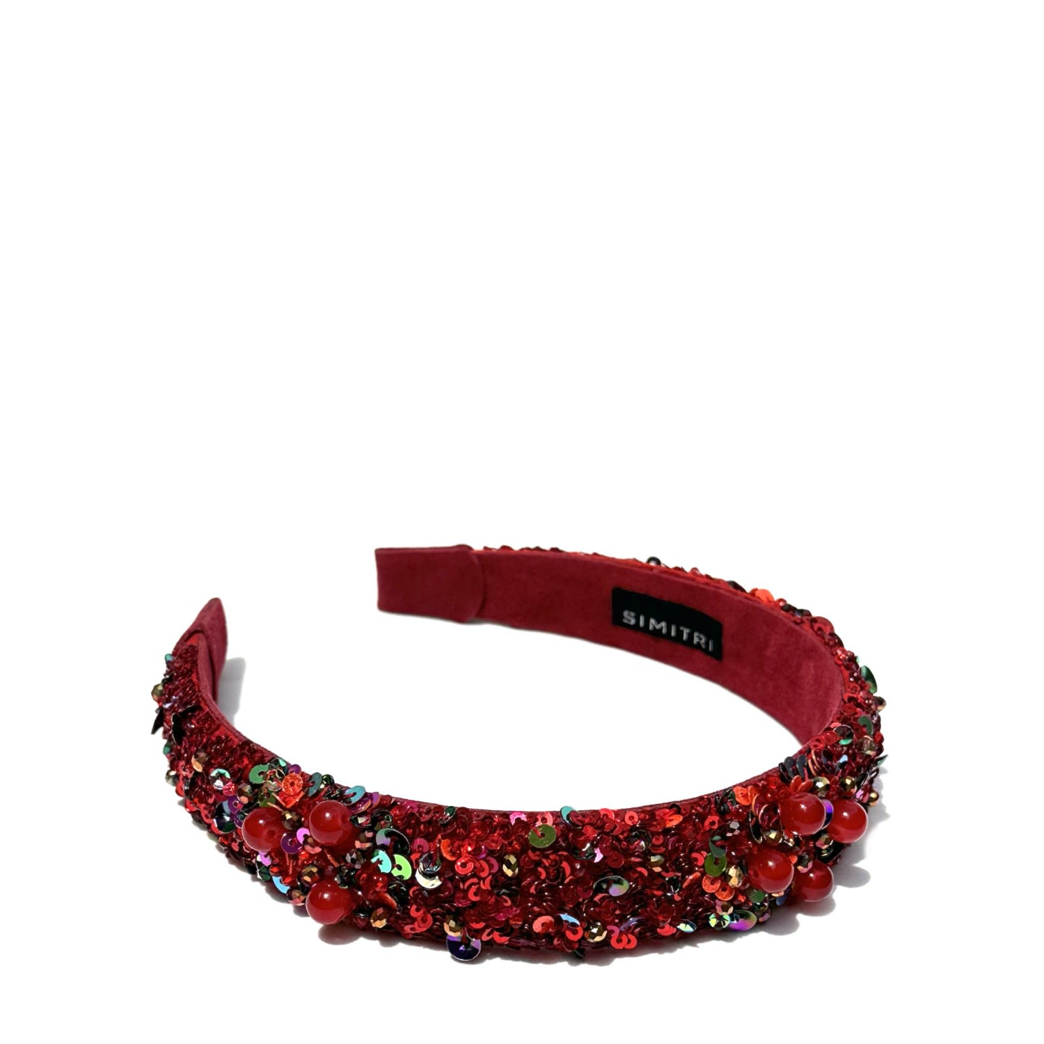 Women's Red Garnet Headband | Simitri