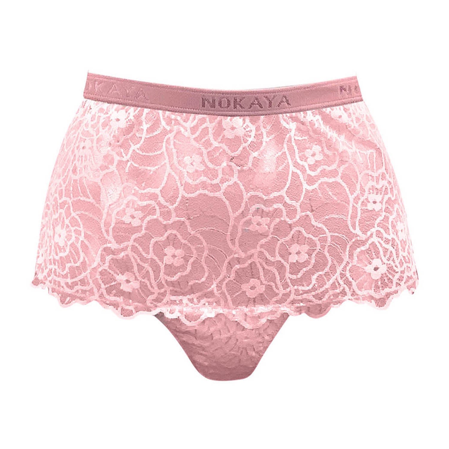 Women’s Rose Gold Born In Ukraine High Waist Briefs - Bouquet Small Nokaya