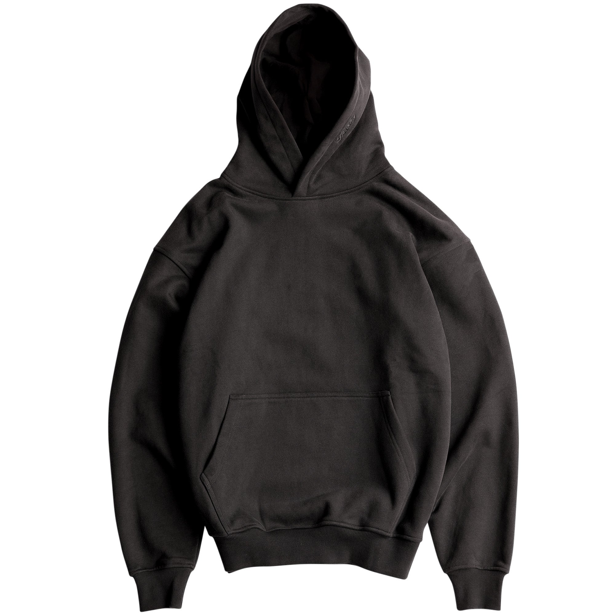 Neutrals Luxury Blank Hood - Charcoal 3Xl Privacy