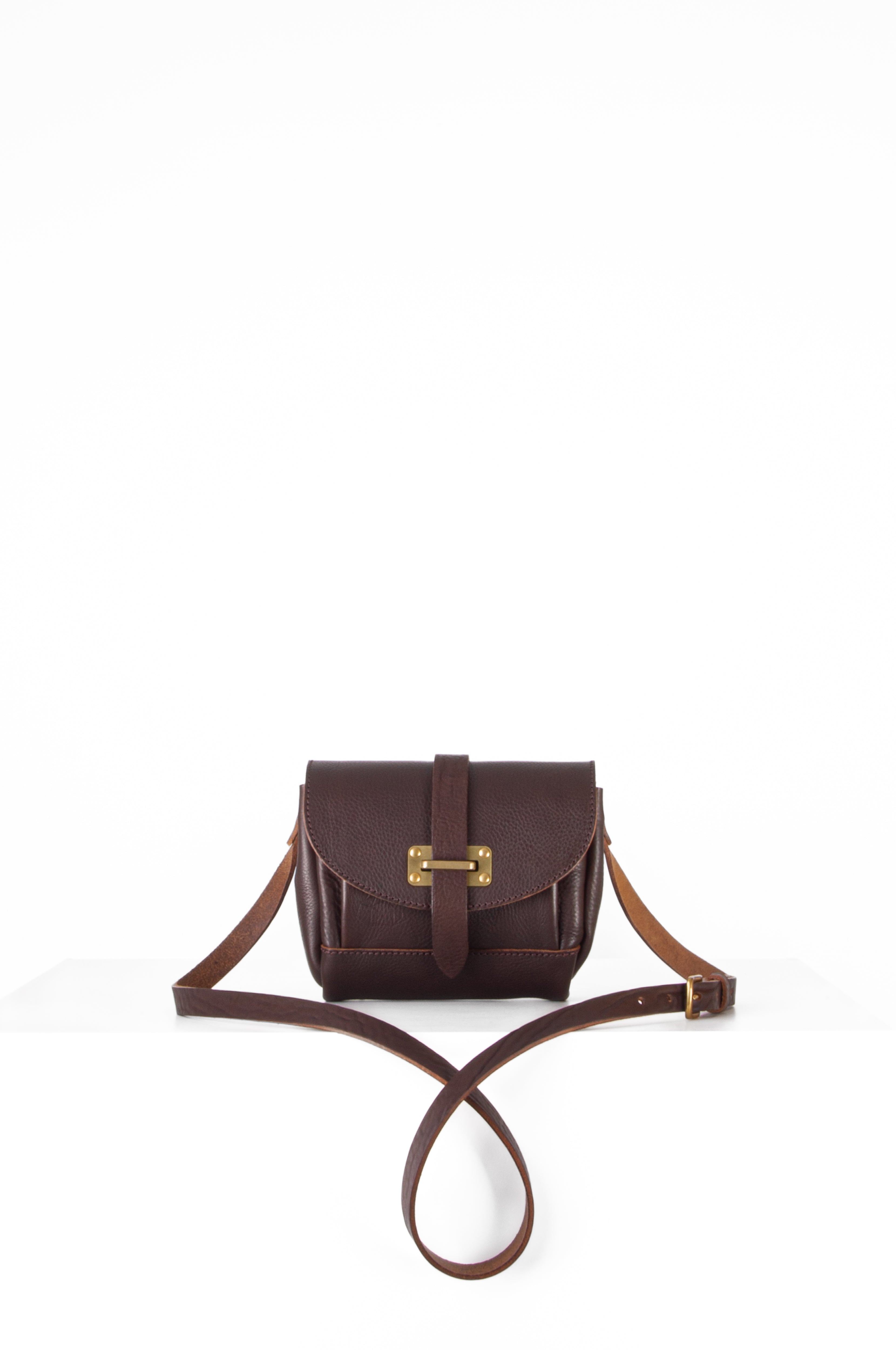 Navvy Women's Chirk - Brown Leather Crossbody Bag In Brown