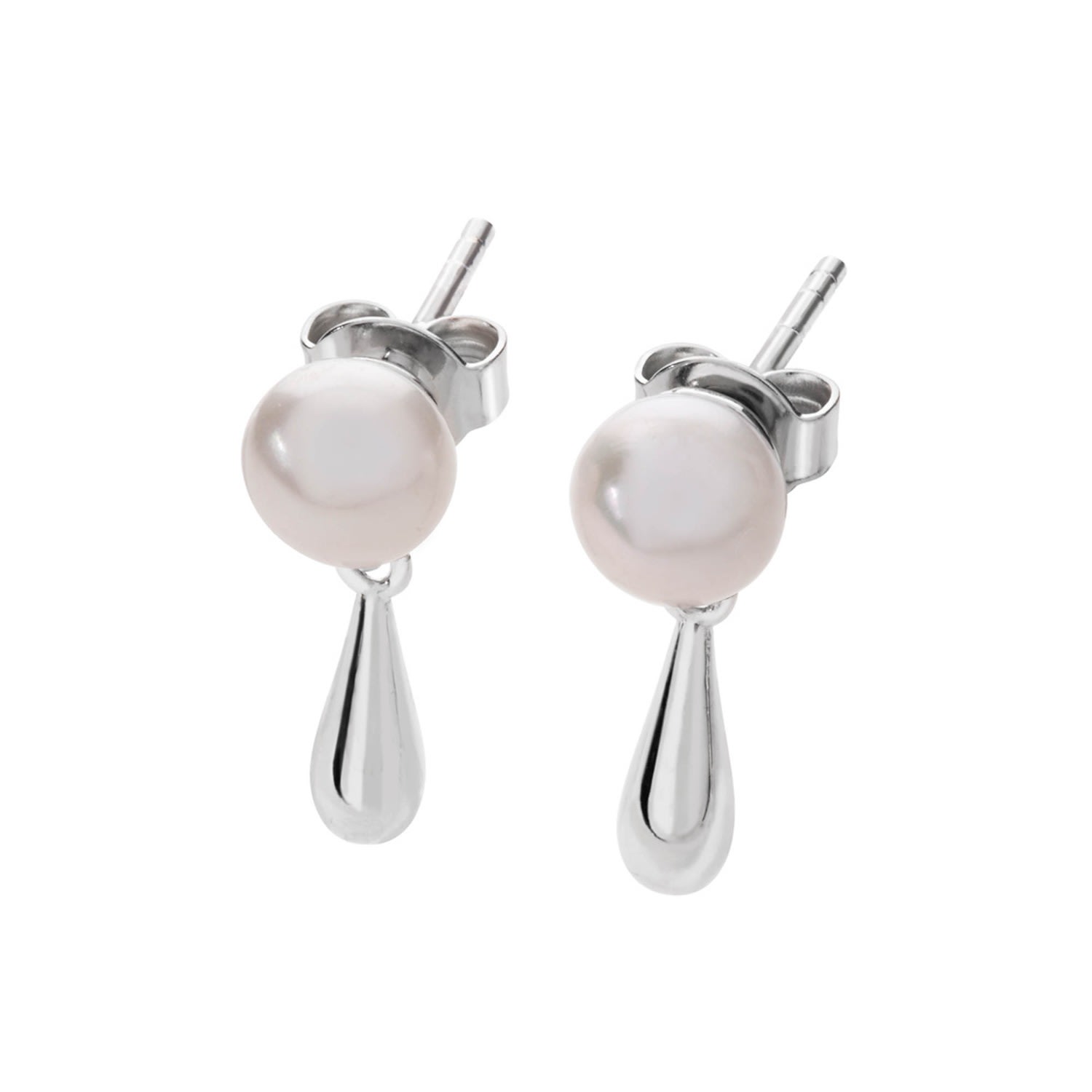 Women’s Silver Royal Pearl Earrings Lucy Quartermaine