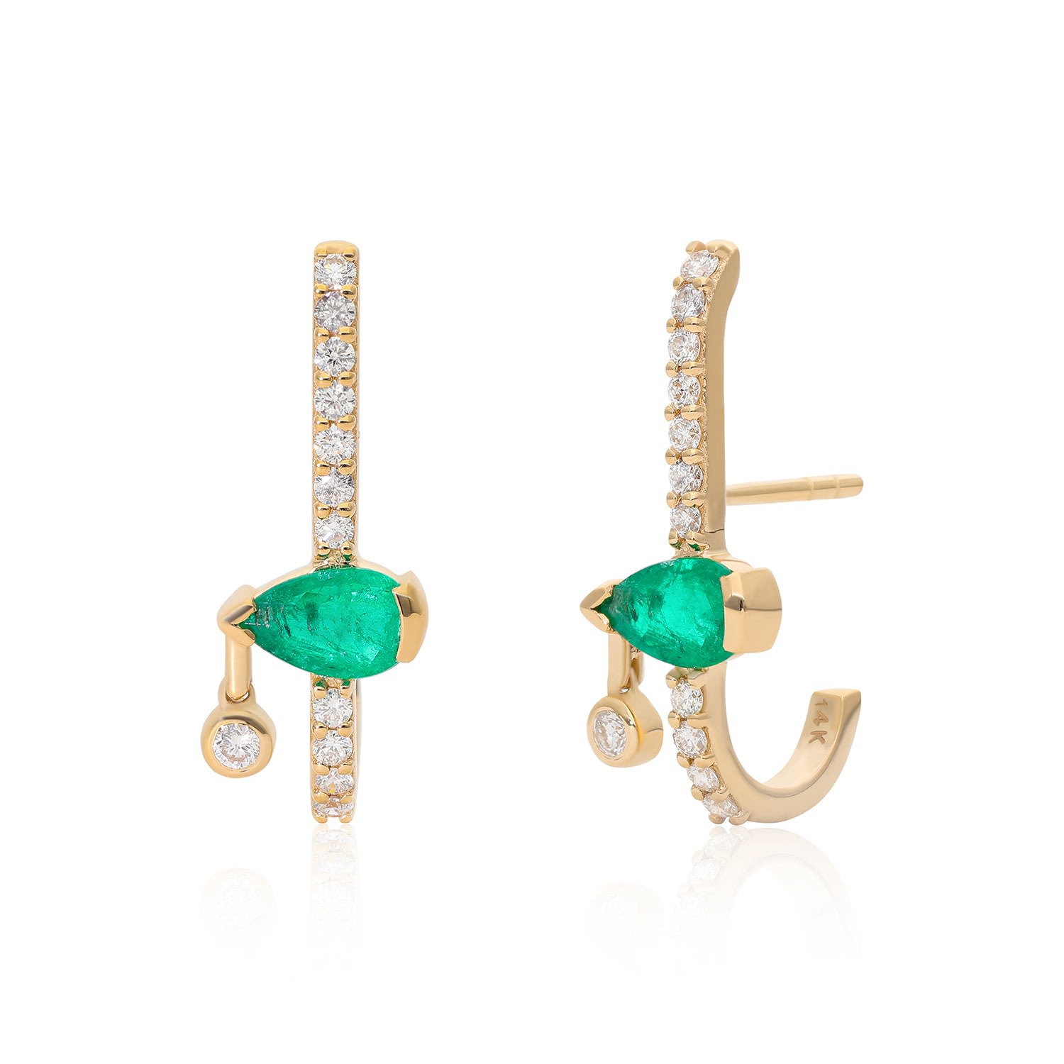 Women’s Gold Irene Siren Earrings The Jewelz