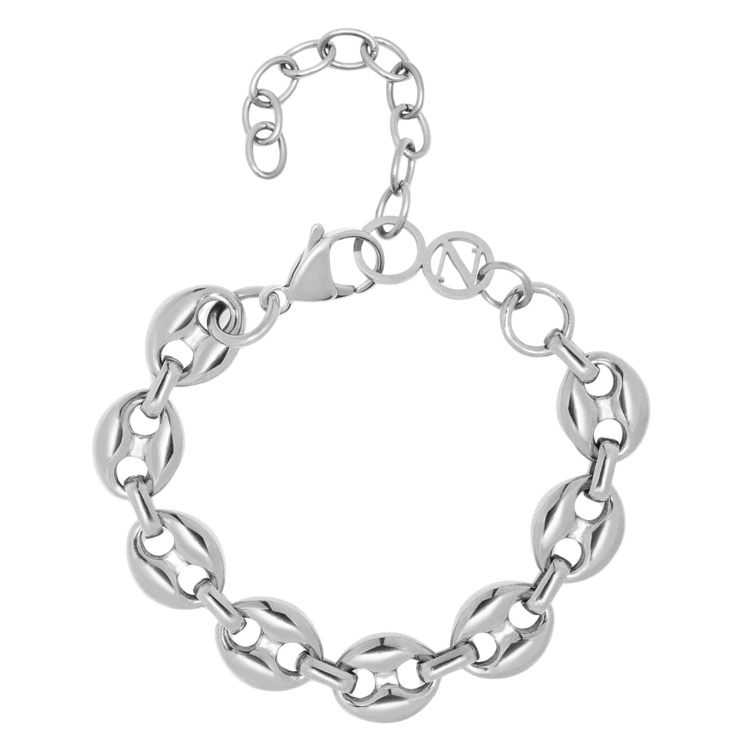 Nialaya Women's Silver Mariner Link Bracelet In Metallic