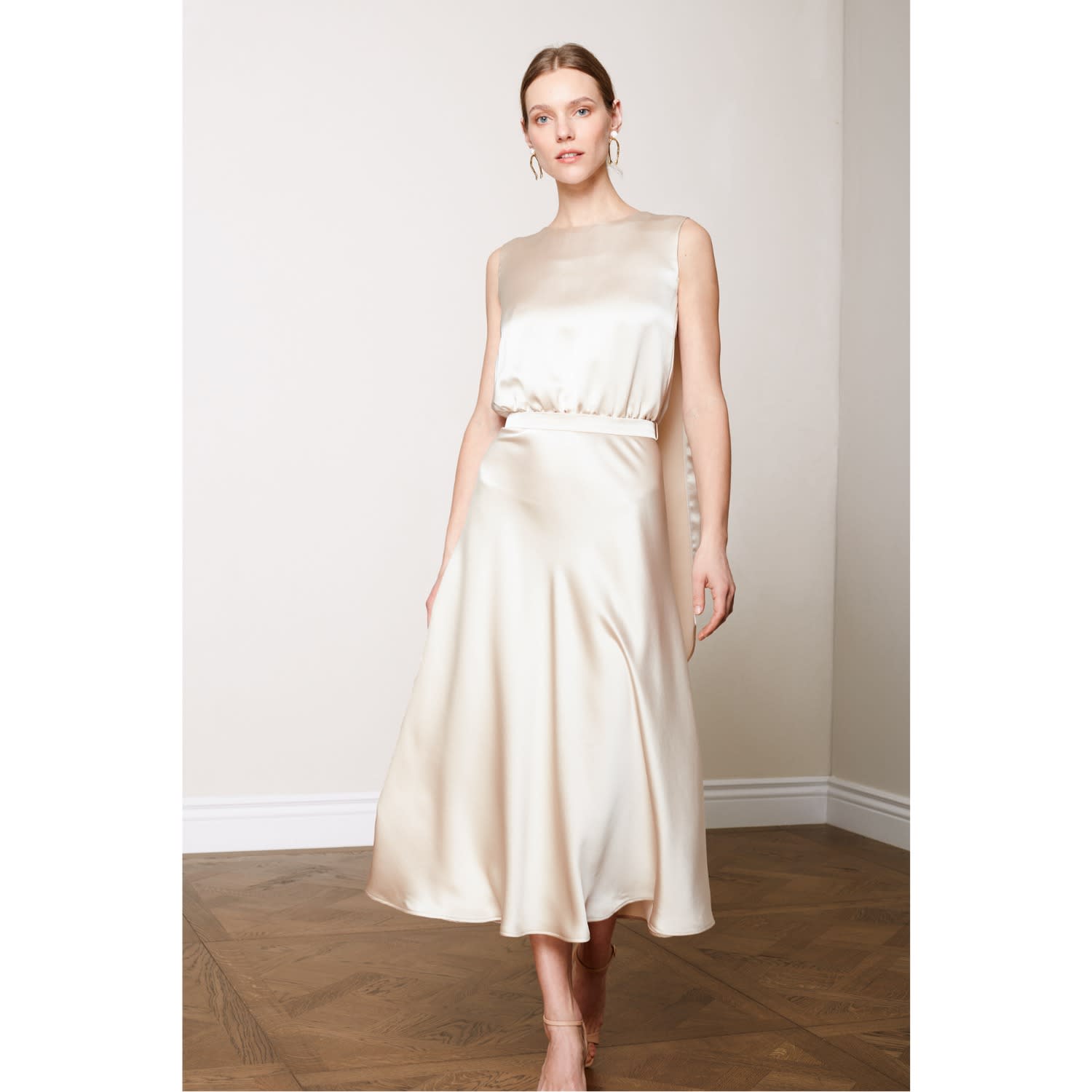 rosa midi dress