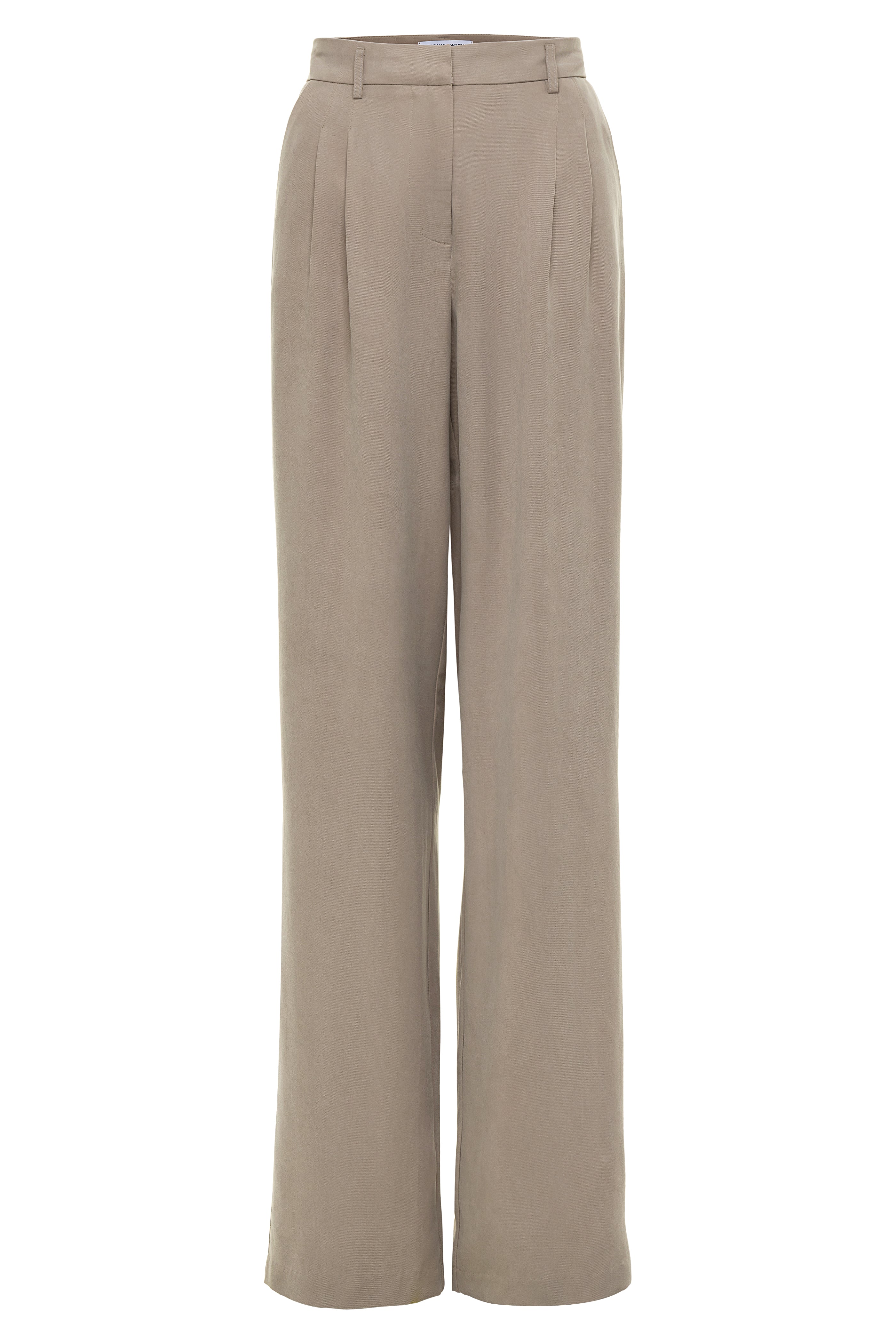 Women’s Neutrals Alexandra Pants Beige Tencel Extra Small Gergana Ivanova