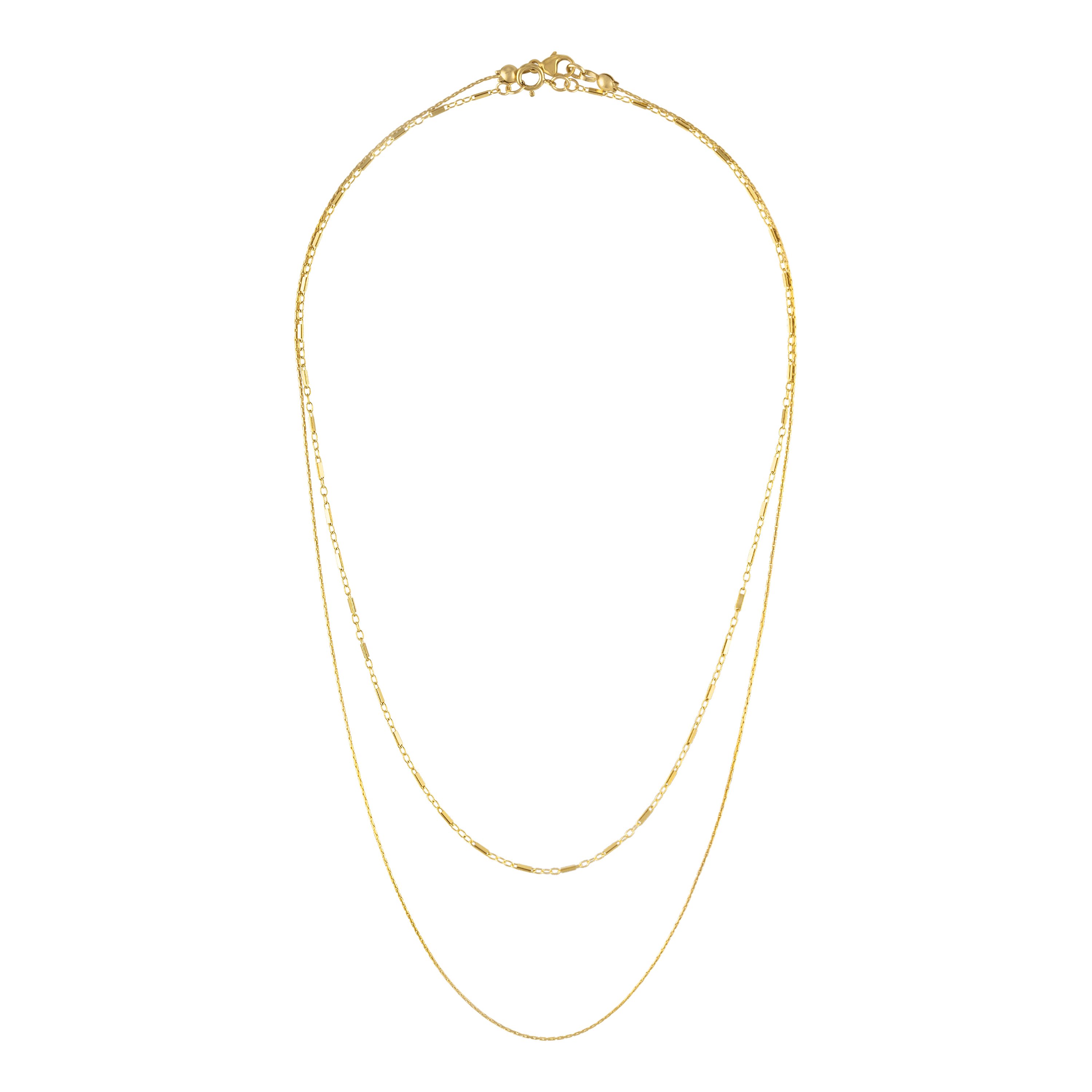 Shop Olivia Le Women's Jayden Stack 14k Gold Filled Layer Necklace