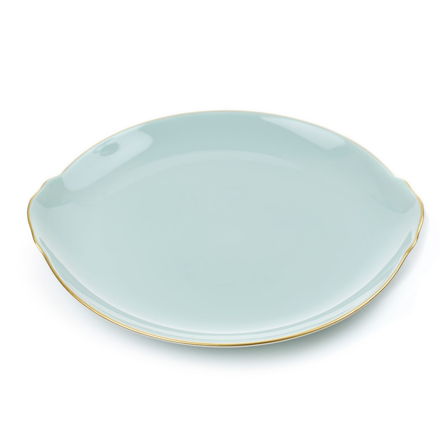 Eliská Green Gateaux Dish In Green