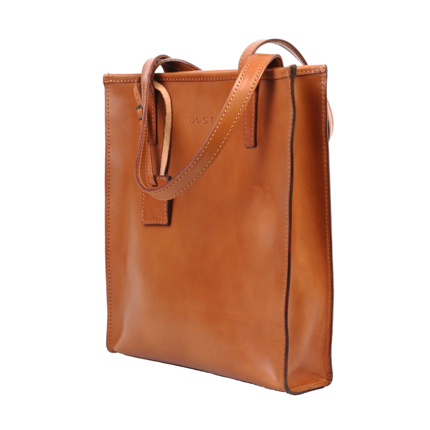 Women’s Leather Tote In Cuoio Brown The Dust Company