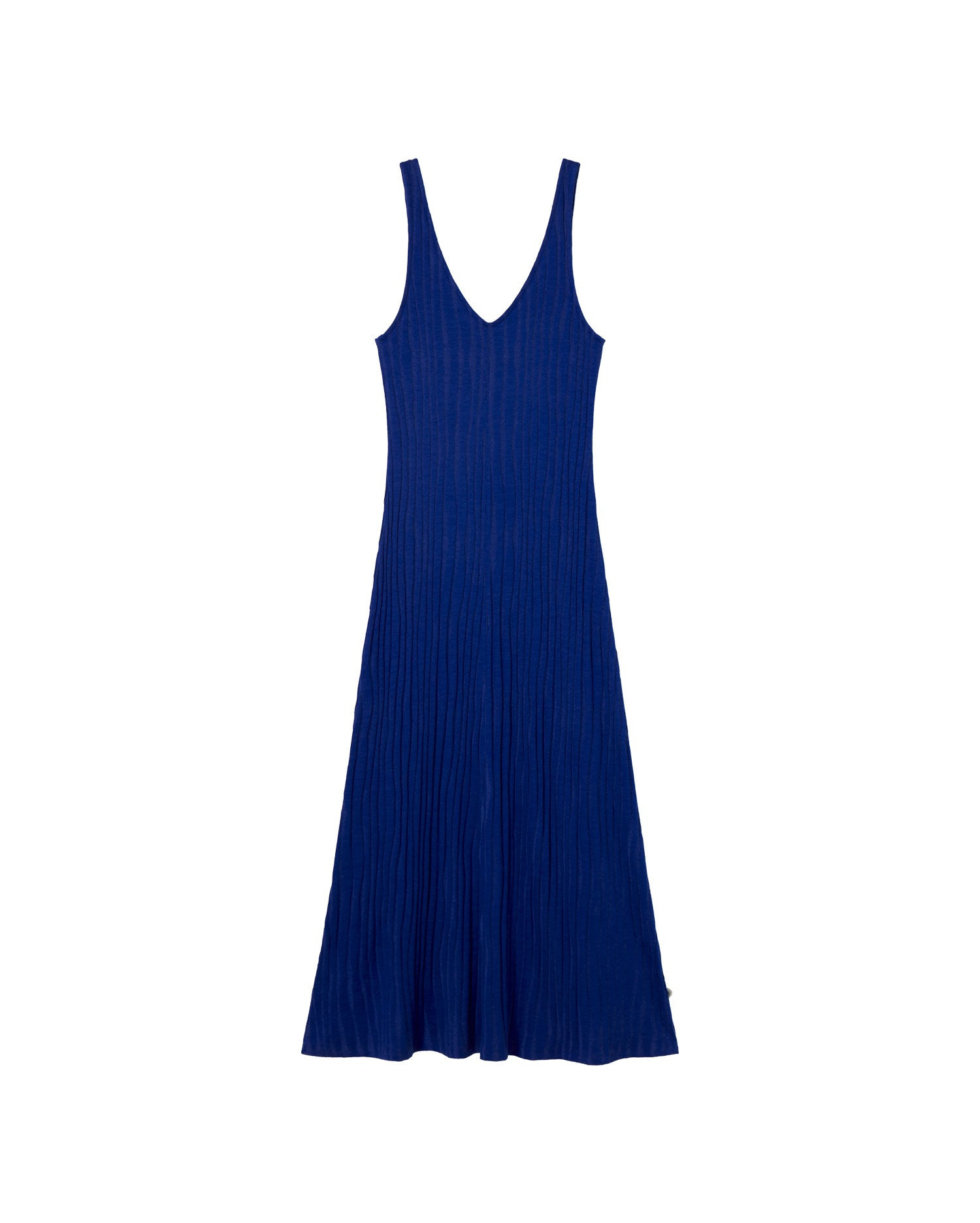 Thinking Mu Women's Sade Blue Knit Dress In Blue