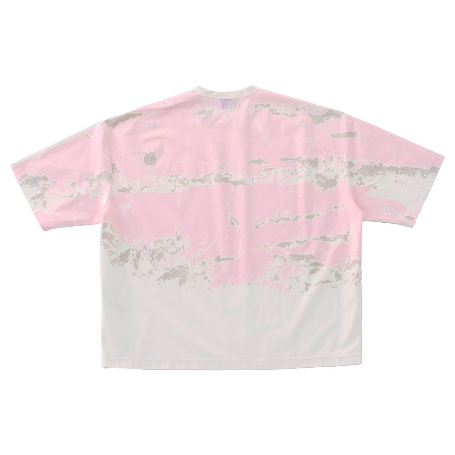 Men’s Pink / Purple Their Plain Wave T-Shirt - Herbal Dye Print S/M Esc