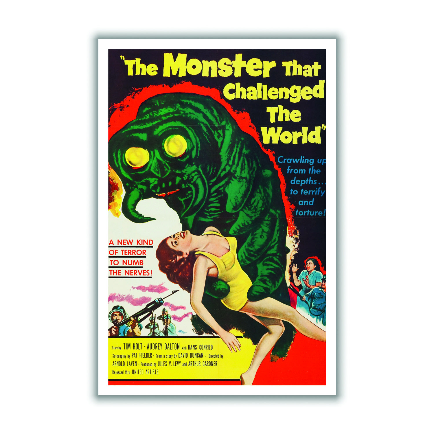 The Monster That Challenged The World A1 594 X 841Mm Stanley Print House